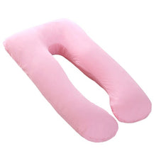 Load image into Gallery viewer, Pregnancy Pillow Case Side Sleeper Pregnant Women Bedding Full Body U-Shape Cushion Cover Multi-functional Maternity Pillowcases