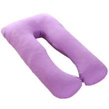 Load image into Gallery viewer, Pregnancy Pillow Case Side Sleeper Pregnant Women Bedding Full Body U-Shape Cushion Cover Multi-functional Maternity Pillowcases